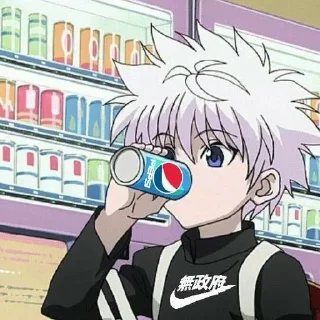 Sticker from Killua Zoldyck