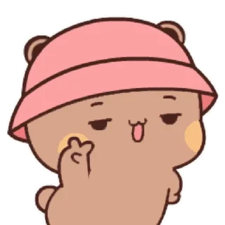 Sticker from Bubu & Dudu @BubuDuduBears