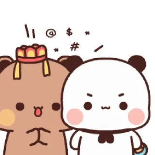 🐻 emoji Bubu & Dudu @BubuDuduBears Telegram sticker 7 of 24
