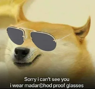 😎 emoji Doge Pack V2 Pratheek Telegram sticker 22 of 120