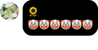 🤡 emoji Yoriichi's sticker pack (@Shinobu_robot) 2 Telegram sticker 6 of 21