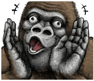 Sticker from Gorilla Gorilla 2 @urfavorito