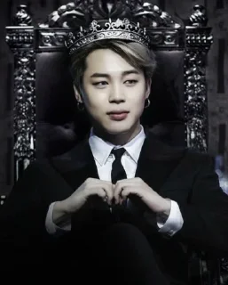 Sticker from Jimin cool😎