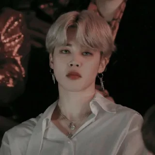 😎 emoji Jimin cool😎 Telegram sticker 10 of 14