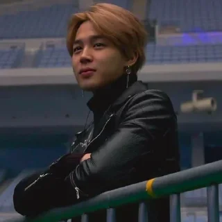 😎 emoji Jimin cool😎 Telegram sticker 7 of 14