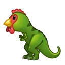 🦖 emoji Creepy │ @rslnks Telegram sticker 24 of 46