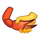 🦀 emoji Creepy │ @rslnks Telegram sticker 13 of 46