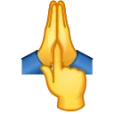 🙏 emoji Creepy │ @rslnks Telegram sticker 16 of 46