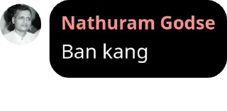 🔃 emoji Nathuram Godse's sticker pack (@Marin_Roxbot) Telegram sticker 12 of 100