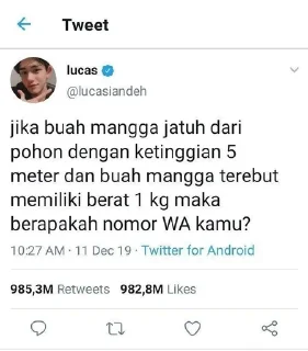 Sticker from twitter quotes.