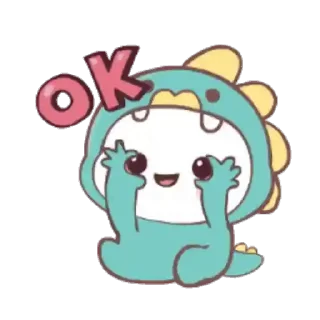 Sticker from 🦖Mochi Dino // @LeninSticker