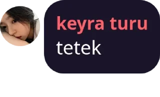 Sticker from keyra bapok