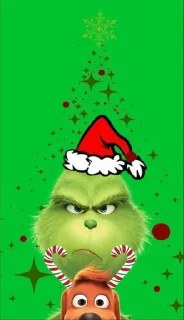Sticker from Grinch Christmas pack @grab_st