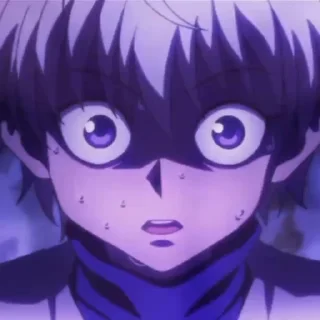 🤩 emoji Killua zoldyck @Hanim1O Telegram sticker 19 of 120
