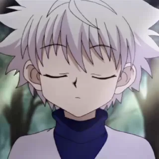 🤩 emoji Killua zoldyck @Hanim1O Telegram sticker 18 of 120