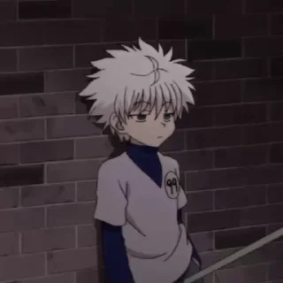 🤩 emoji Killua zoldyck @Hanim1O Telegram sticker 12 of 120