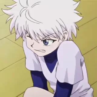 🤩 emoji Killua zoldyck @Hanim1O Telegram sticker 9 of 120