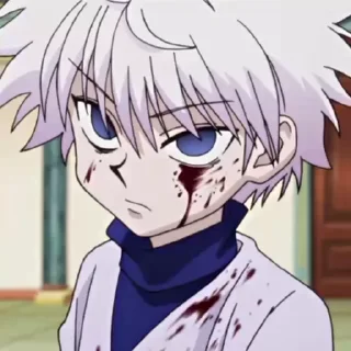 🤩 emoji Killua zoldyck @Hanim1O Telegram sticker 23 of 120