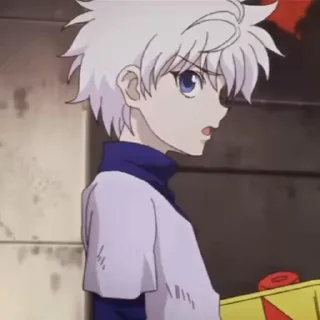 🤩 emoji Killua zoldyck @Hanim1O Telegram sticker 16 of 120