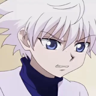 🤩 emoji Killua zoldyck @Hanim1O Telegram sticker 20 of 120
