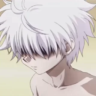 🤩 emoji Killua zoldyck @Hanim1O Telegram sticker 11 of 120