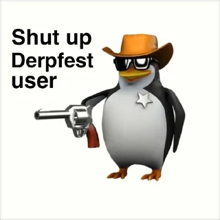 Sticker from Shut up duck pack