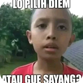 Sticker from jendral said