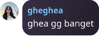 Sticker from ghea