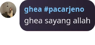 Sticker from ghea