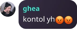 Sticker from ghea maknae manula