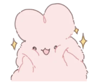 🐰 emoji ₍ Yᥙρρᥙ yᥙρρᥙ ₎ ˚₊· ♡ @mewsticks Telegram sticker 4 of 32