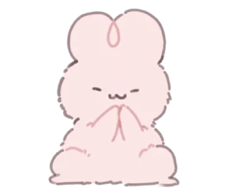 🐰 emoji ₍ Yᥙρρᥙ yᥙρρᥙ ₎ ˚₊· ♡ @mewsticks Telegram sticker 3 of 32