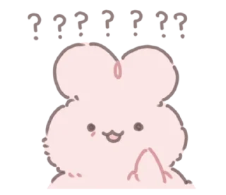 🐰 emoji ₍ Yᥙρρᥙ yᥙρρᥙ ₎ ˚₊· ♡ @mewsticks Telegram sticker 23 of 32