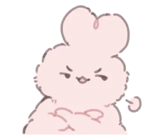 🐰 emoji ₍ Yᥙρρᥙ yᥙρρᥙ ₎ ˚₊· ♡ @mewsticks Telegram sticker 24 of 32