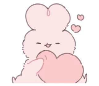 🐰 emoji ₍ Yᥙρρᥙ yᥙρρᥙ ₎ ˚₊· ♡ @mewsticks Telegram sticker 15 of 32