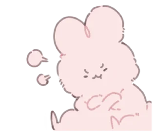 🐰 emoji ₍ Yᥙρρᥙ yᥙρρᥙ ₎ ˚₊· ♡ @mewsticks Telegram sticker 13 of 32