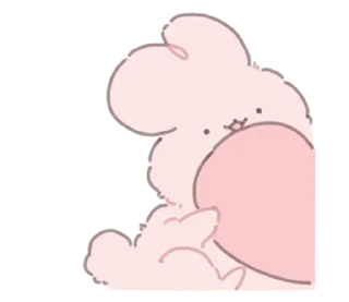 🐰 emoji ₍ Yᥙρρᥙ yᥙρρᥙ ₎ ˚₊· ♡ @mewsticks Telegram sticker 6 of 32
