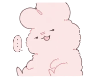 🐰 emoji ₍ Yᥙρρᥙ yᥙρρᥙ ₎ ˚₊· ♡ @mewsticks Telegram sticker 12 of 32