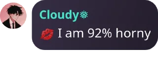 💋 emoji Cloudy❅'s sticker pack (@Marin_Roxbot) 1 Telegram sticker 11 of 96