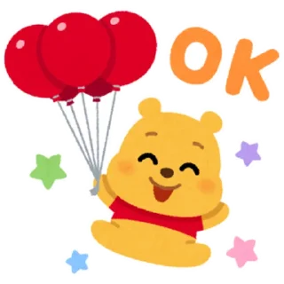 Sticker from Winnie The Pooh @eemojicombos