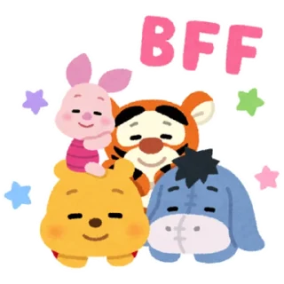Sticker from Winnie The Pooh @eemojicombos