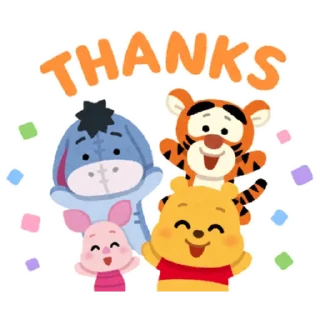 Sticker from Winnie The Pooh @eemojicombos
