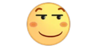 😏 emoji @tgxinchen2 Telegram sticker 11 of 42