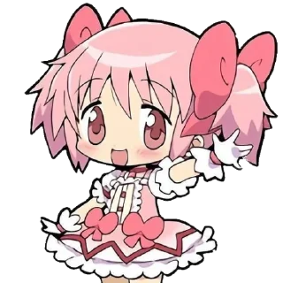 Sticker from Madoka Magica @skdneux