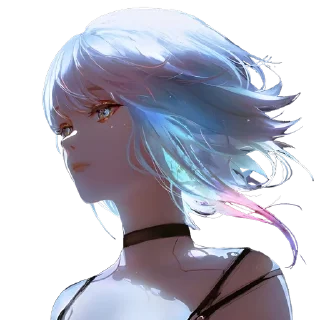 Sticker from Cyberpunk: Edgerunners.  @Anime_Sticker_noob