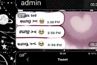 🥺 emoji Yeira cewe Mark Lee @cuddlefr Telegram sticker 11 of 16