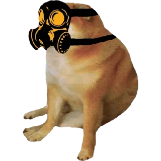 😀 emoji Cheems Doge Telegram sticker 15 of 30
