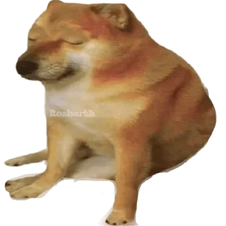 😀 emoji Cheems Doge Telegram sticker 11 of 30