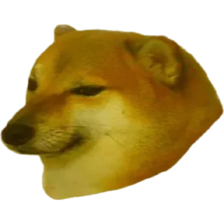😀 emoji Cheems Doge Telegram sticker 18 of 30