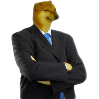 😀 emoji Cheems Doge Telegram sticker 6 of 30